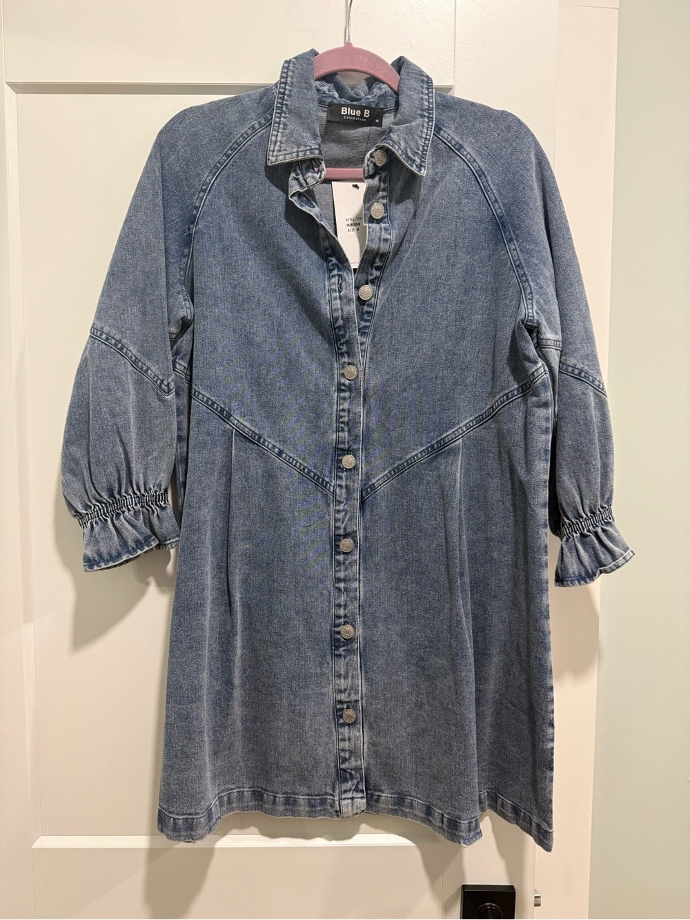 Women denim dress M